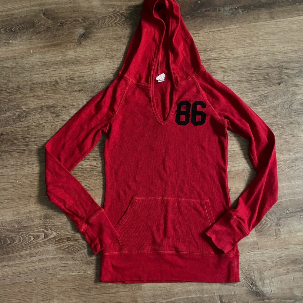 Pink hoodie